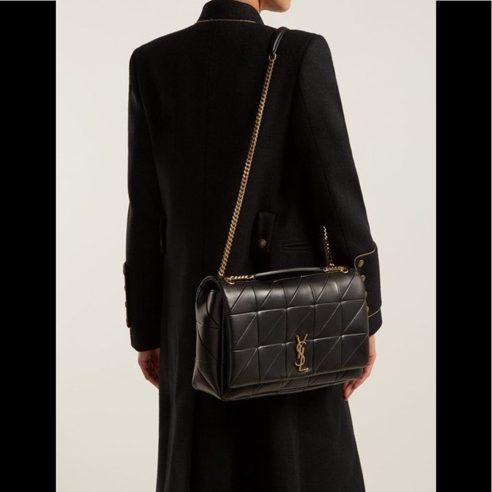 Saint Laurent Lambskin Jamie Shoulder Bag (Large)